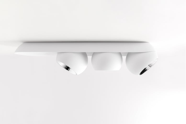 Marbul Surface 3 Lamps White-Alu