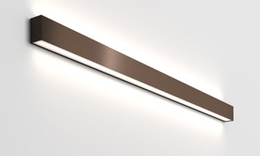 Bronze wall linear lighting